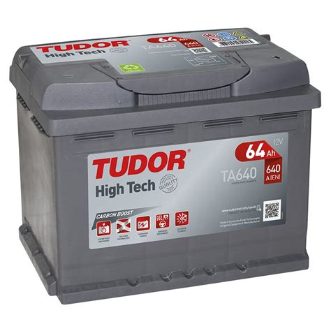 tudor 64aah batteria|Tudor Exide High.